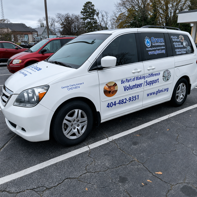 Volunteers serving their community