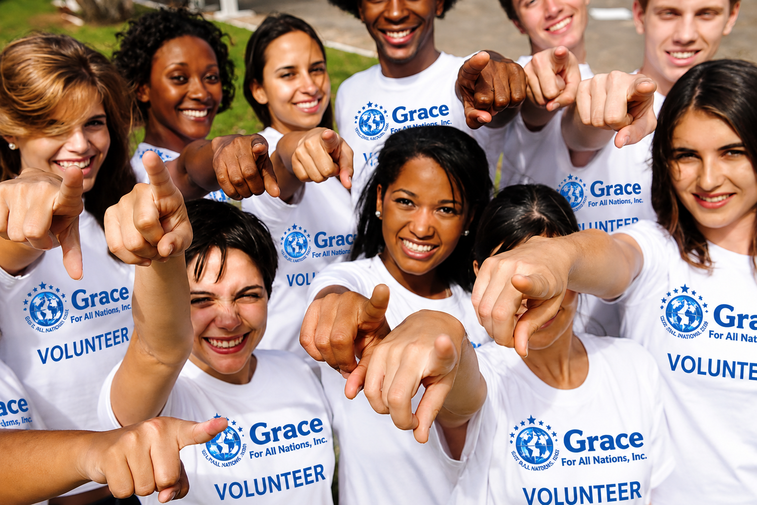 Grace For All Nations volunteer team